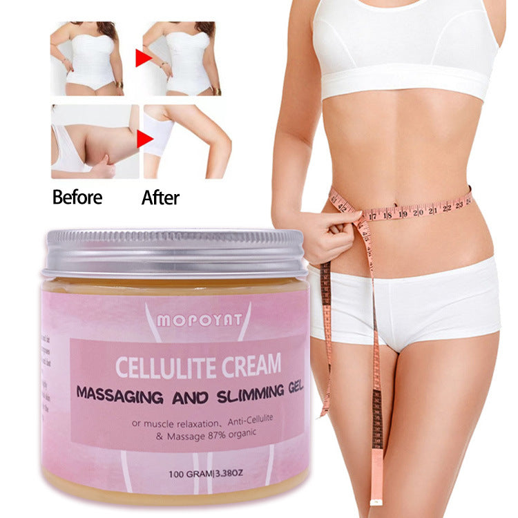 MOPOYAT Turmeric Oil Slimming & Cellulite Reduction Cream (100g) – Firms Skin & Boosts Fat Burning