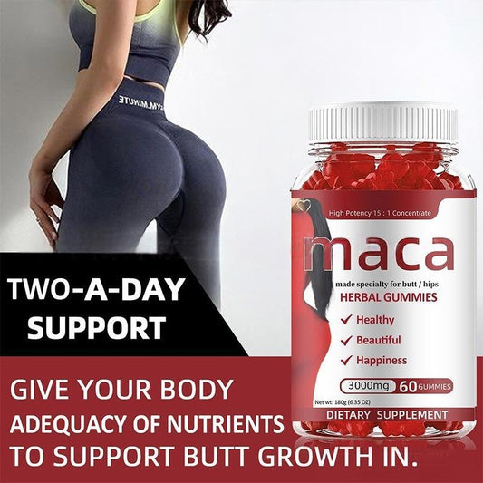 GLUTTY SCULPT MAX™ – Herbal Maca Gummies for Curvier, Firmer Glutes