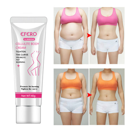 EFERO Waist Thinning, Abdominal Shaping Massage Cream and Essential Oil Set 40g