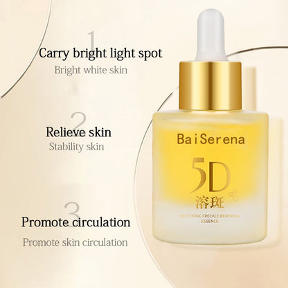 5D Whitening & Freckle Removal Serum – Blemish Reduction & Brightening Face Serum (30ml)