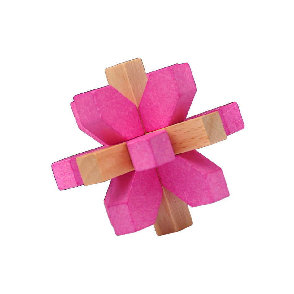 Kongming Lock / Luban Lock Wooden Educational Toy
