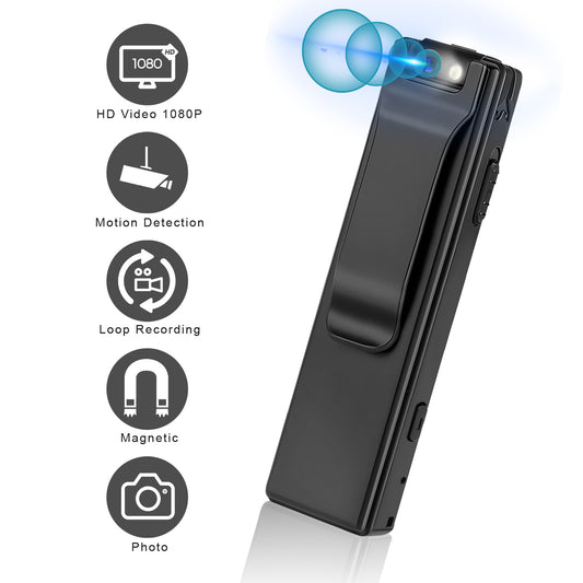 A3 Metal Body Motion Detection Rechargeable Magnetic Digital Audio Image and Video Recorder Spy Camera