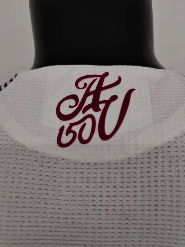 Aston Villa Away Player Version Soccer Jersey