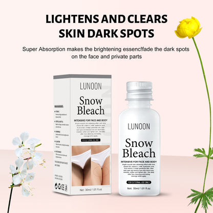 LUNOON Whitening Cream Private Parts Underarm Bleaching Serum Whiten Butt Knee Brighten Inner Thigh Intimate Parts Dark Remove Melanin