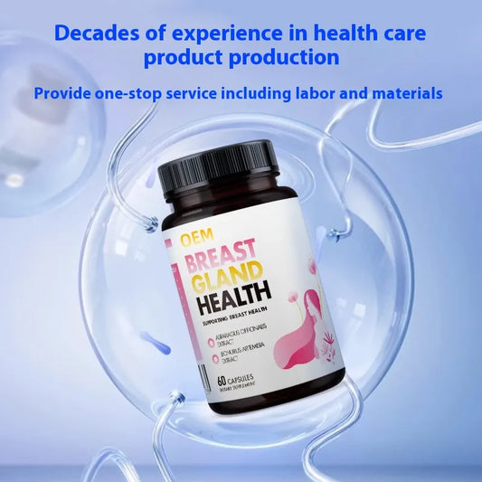 Breast Health Support Capsules (60 Count) – Herbal Blend for Women's Wellness