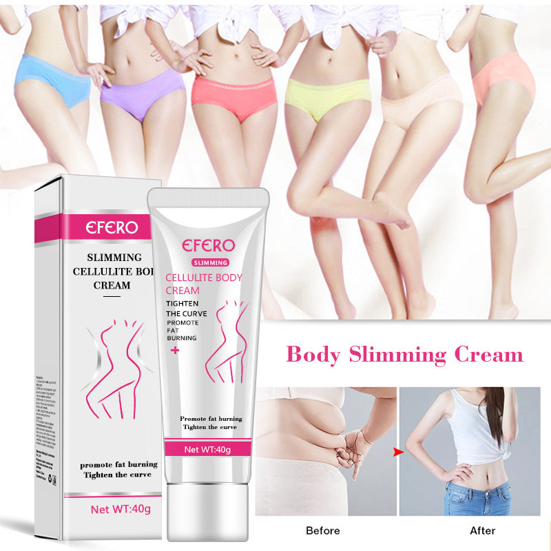 EFERO Waist Thinning, Abdominal Shaping Massage Cream and Essential Oil Set 40g