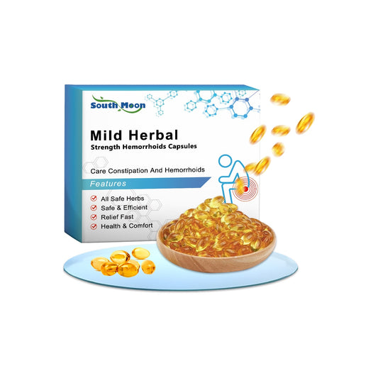 South Moon Mild Herbal Strength Hemorrhoids Capsules: A Natural and Effective Solution for Hemorrhoids and Constipation