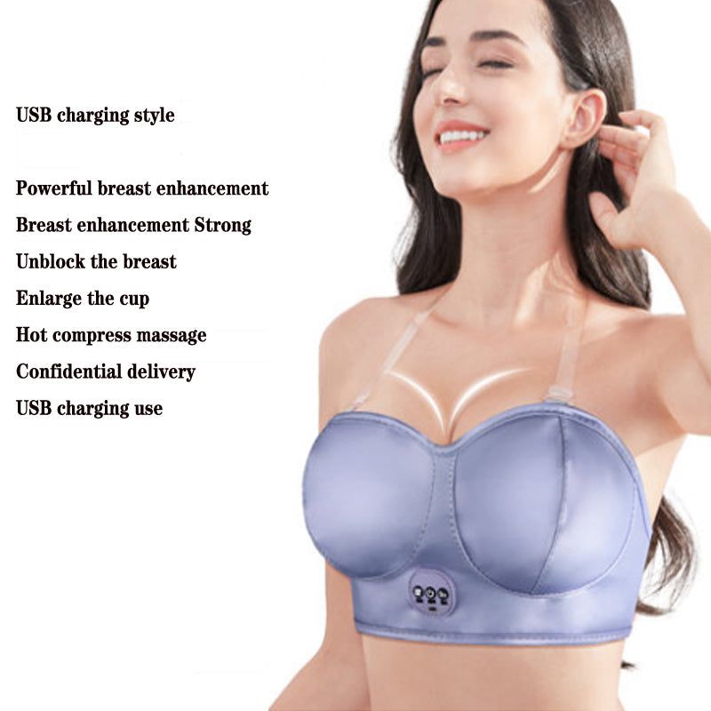 Rechargeable Breast Massager for Firming, Lifting & Enhanced Circulation – Discreet Delivery