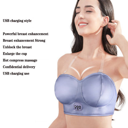 Rechargeable Breast Massager for Firming, Lifting & Enhanced Circulation – Discreet Delivery