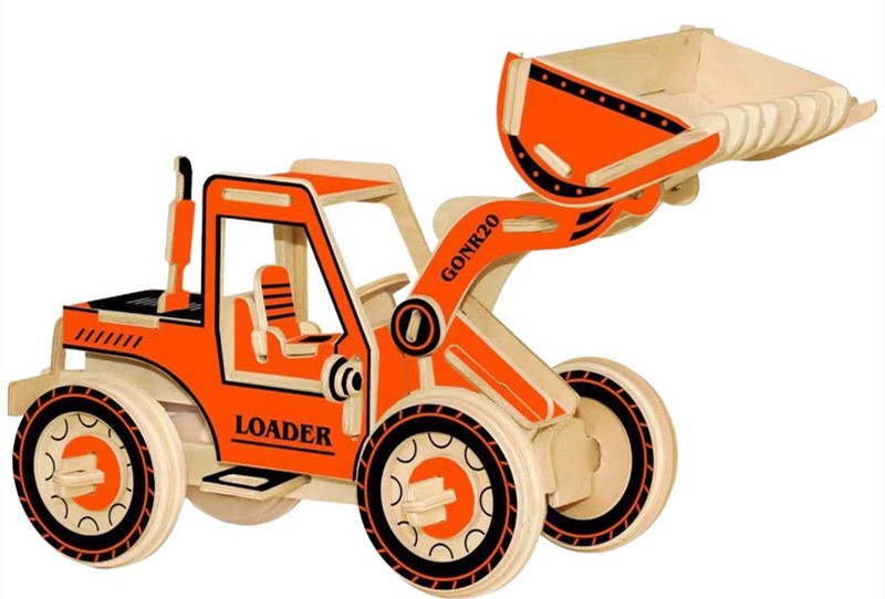 Wooden 3D Take-Apart Car Models - Child Motor Skill Development