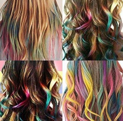 Temporary Hair Dye Mascara - 13 Colors Temporary Hair Dye Mascara Hair Dye Cream Non-toxic DIY Hair Dye Pen