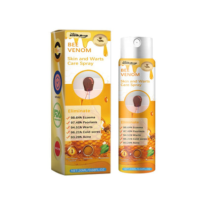 SOUTH MOON Multi-Benefit Skin Care Spray – Wart, Eczema & Psoriasis Relief with Bee Venom & Tea Tree Oil