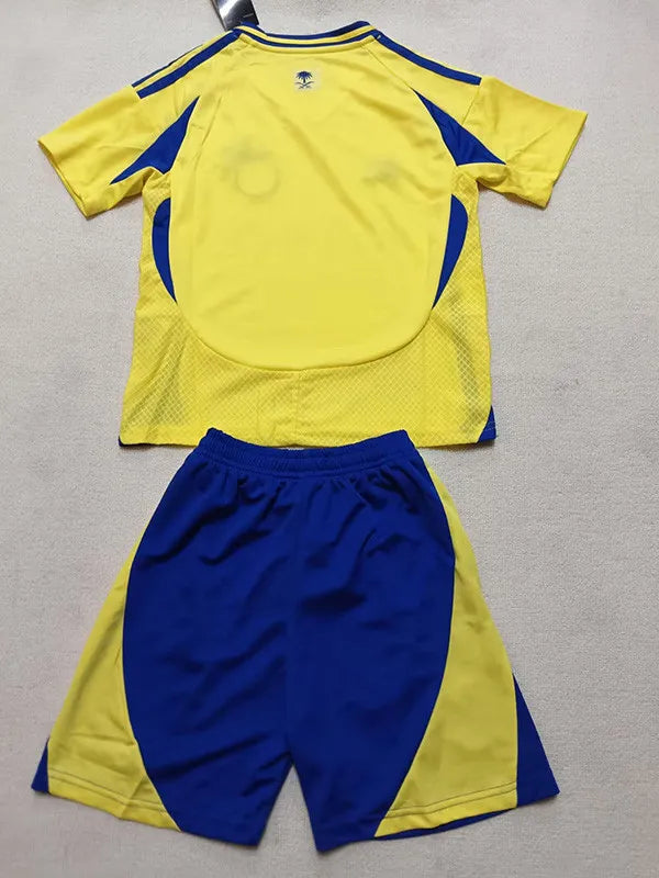 2025 AL-Nassr Home Kids Player Version Soccer Jersey - Ronaldo Jersey