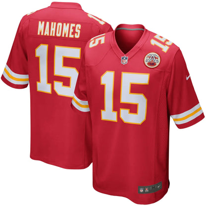 Youth And Adult Kansas City Chiefs Patrick Mahomes #15 Red NFL Jersey