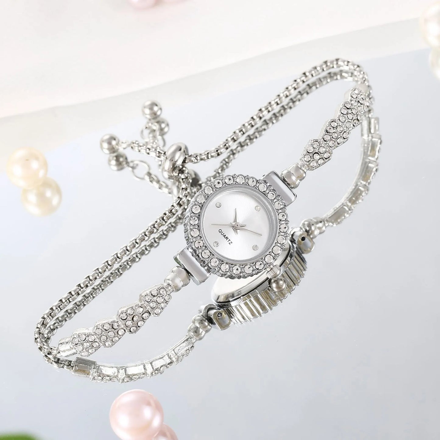 Adjustable Bracelet Women's Quartz Watch