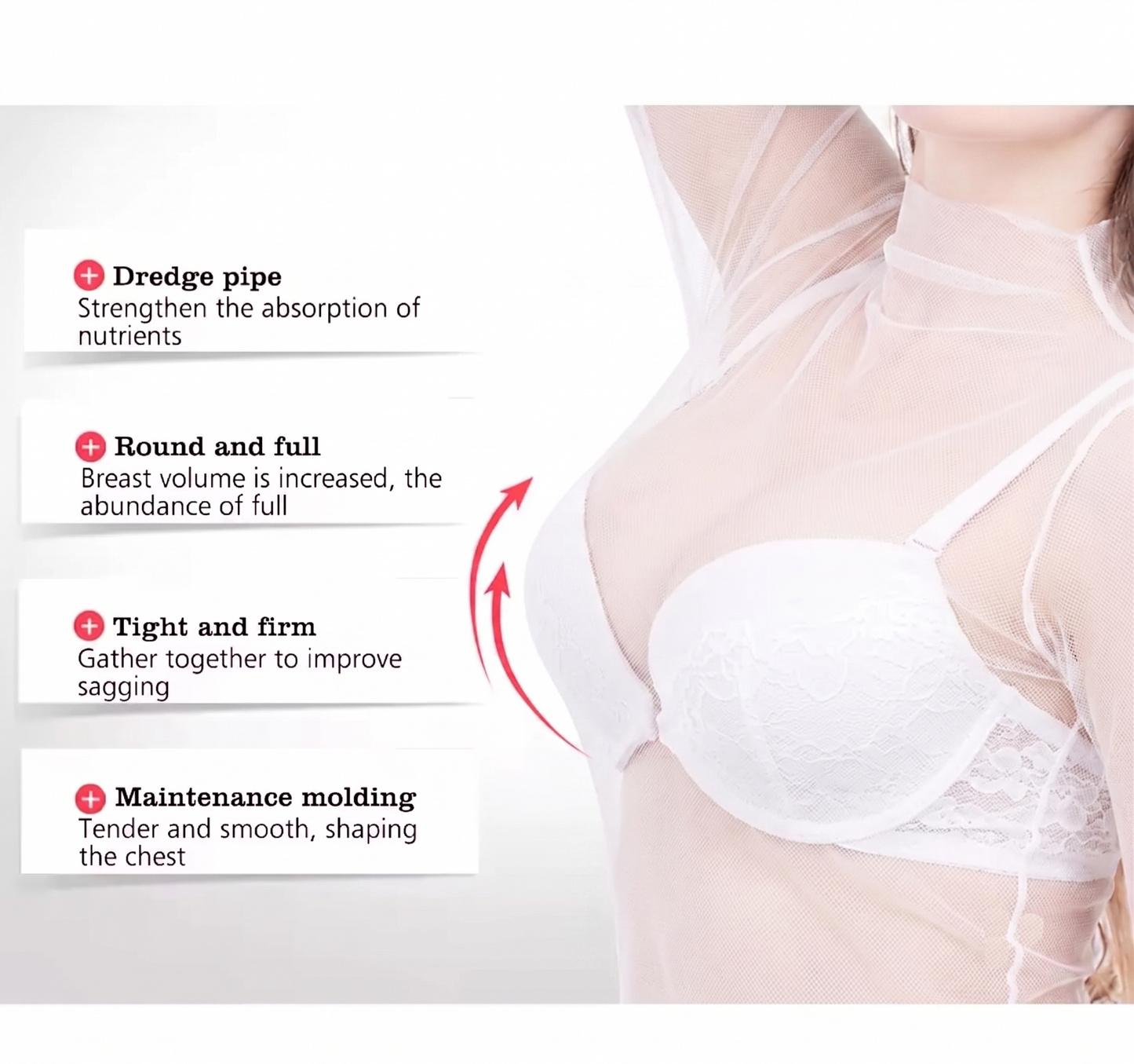 Aichun Beauty Premium Papaya Breast Firming & Lifting Oil - Natural Bust Contouring, Elasticity Boosting & Smoothing Care (30ml)