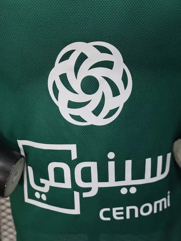 2025-26 Al-Ahli Saudi Green Player Version Soccer Jersey