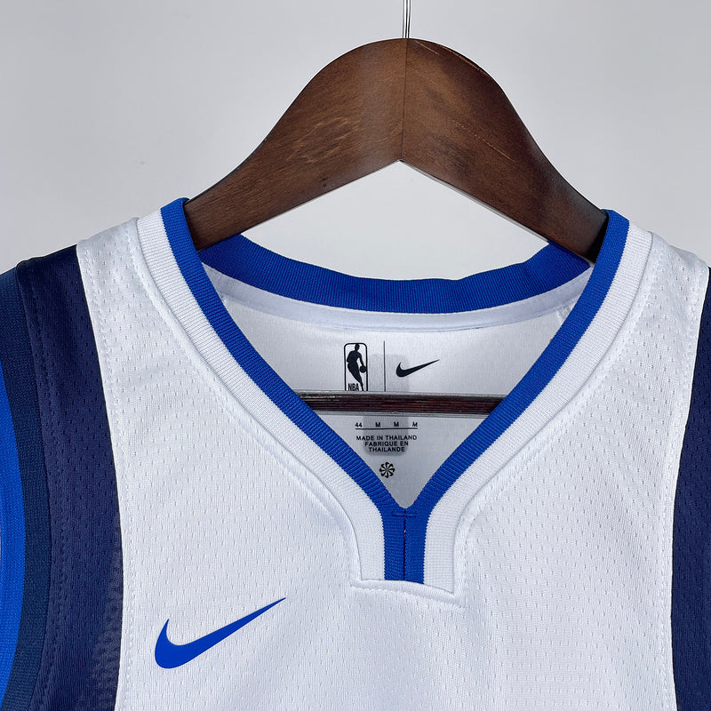 Dallas Mavericks DOECIC #77 White Kids NBA Jersey