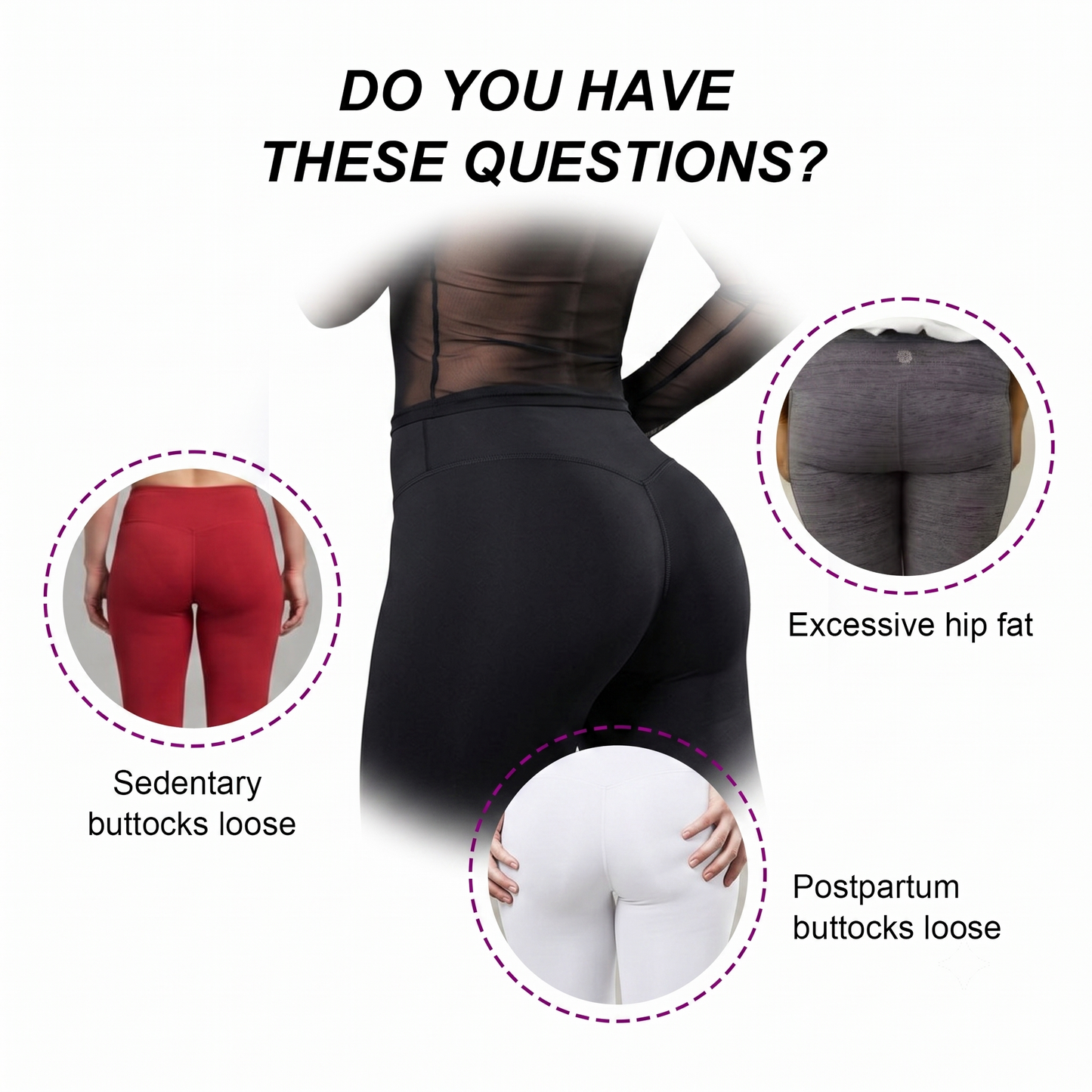 EELHOE Premium Hip Firming & Lifting Essential Oil - Advanced Grape Seed, Jasmine & Sage Booty Plumping & Contouring Formula (10ml)