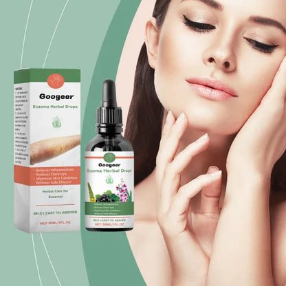 Googeer Eczema & Psoriasis Herbal Drops – Natural Skin Soothing & Hydration