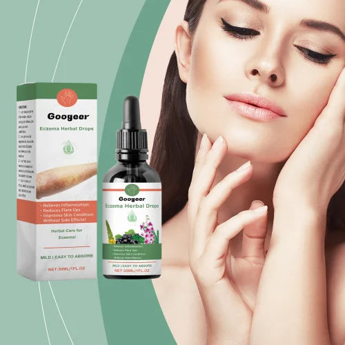 Googeer Eczema & Psoriasis Herbal Drops – Natural Skin Soothing & Hydration