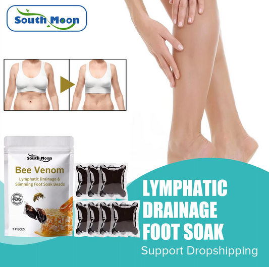 SOUTH MOON Lymphatic Detox, Fat Burner, Slimming, Insomnia Relief, Leg Swelling and Varicose Veins Support Gel