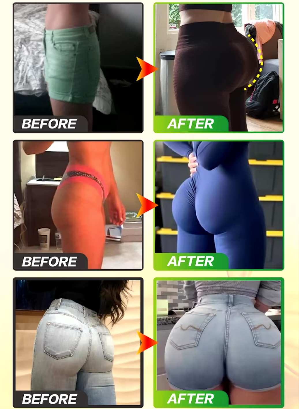 EELHOE Hip Up Essential Oil Buttock Enlargement Cream Effective Lifting & Firming Butt Hip Lift Beauty Big Ass