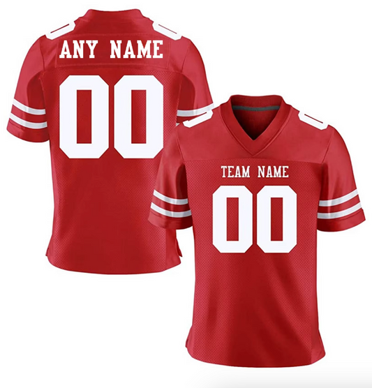 NFL American Football Jerseys for Men, Women, Youth and Kids - Custom Print: Add Your Name, Number, and Team Name to Your Jersey