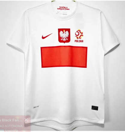 Poland Home White Soccer Jersey