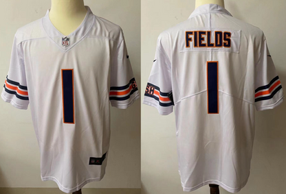 NFL Chicago Bears Williams, Odunze, Payton, Moore, Fields  and Customize Name/Number Jerseys - Quality Fabric Jersey