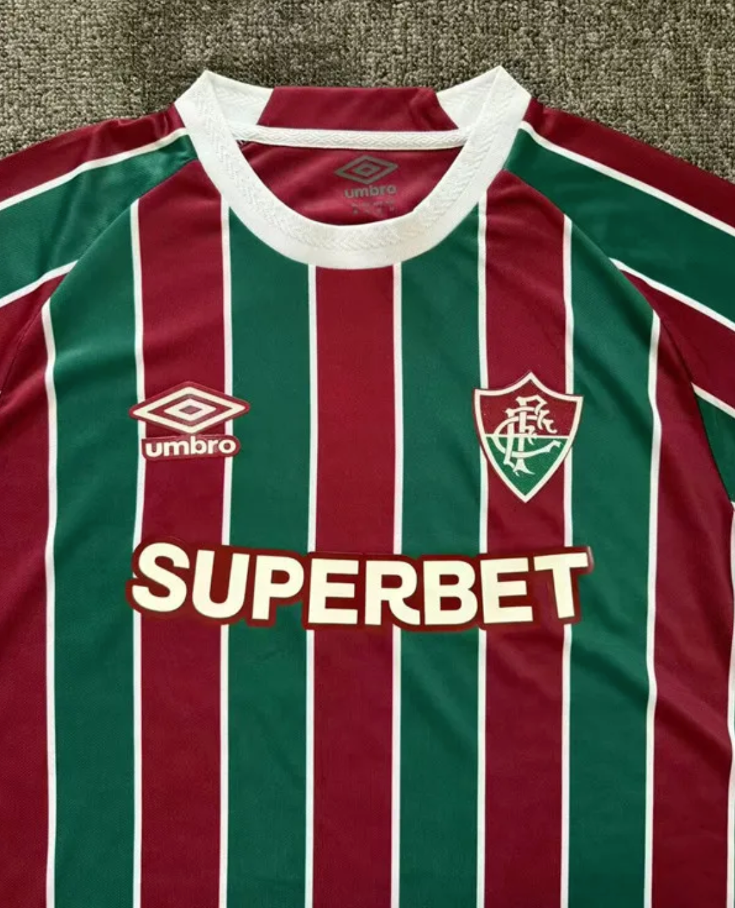 2025-26 Fluminense Home Kids Soccer Jersey
