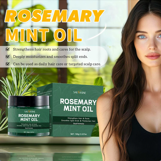 SAUVASINE Rosemary Mint Oil  – Revitalize Your Hair with Nature’s Touch