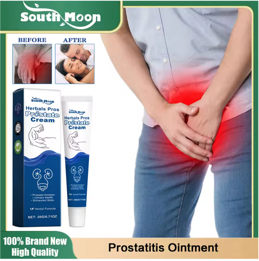 South Moon Prostate Care Cream -  Natural Formula for Prostate Health Support
