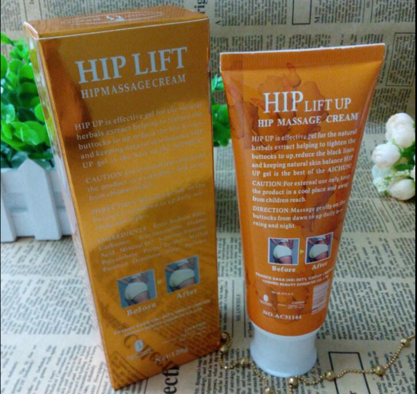 AICHUN BEAUTY Hip Lift Buttock Firming and Enlargement Cream 120g