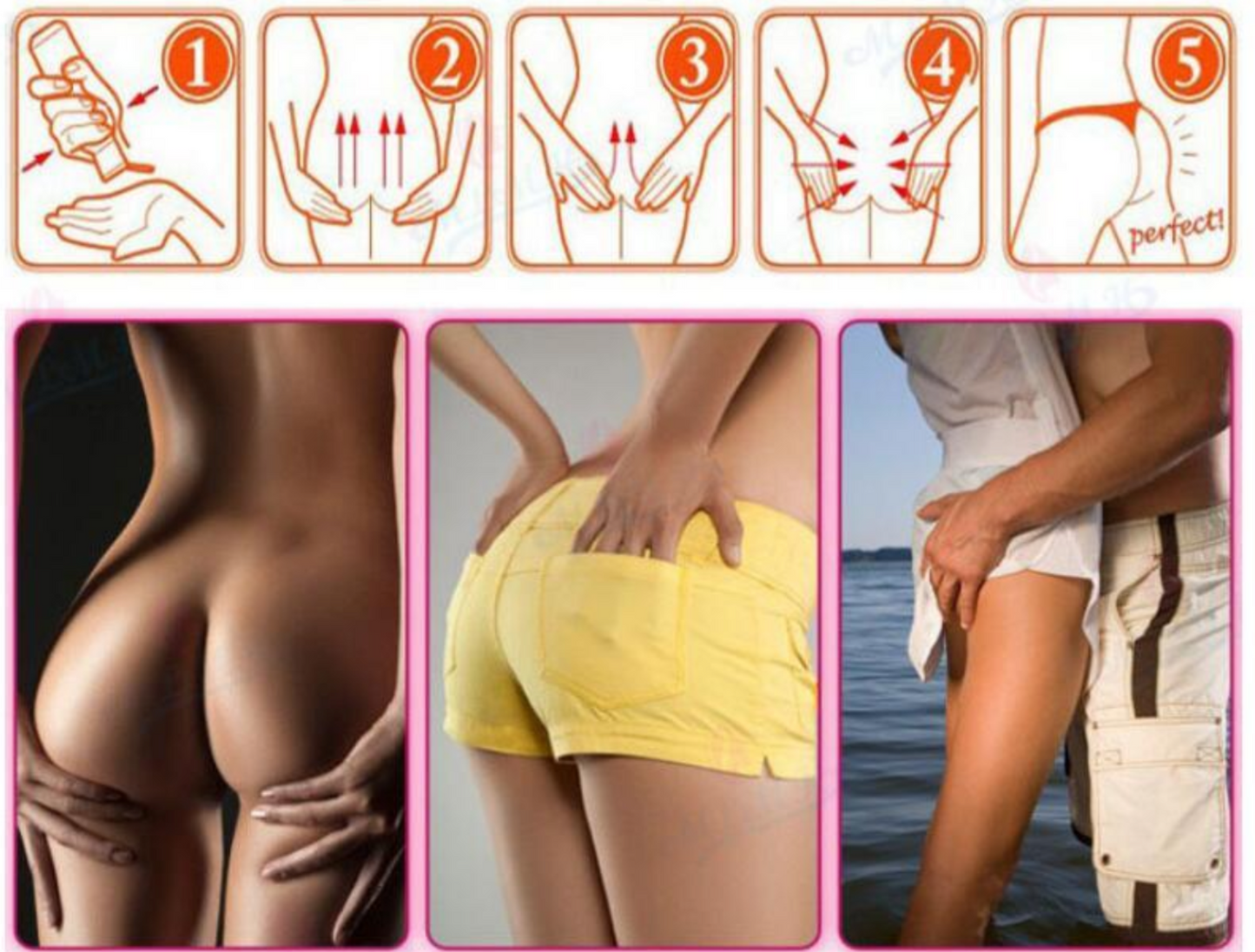 AICHUN BEAUTY Hip Lift Buttock Firming and Enlargement Cream 120g