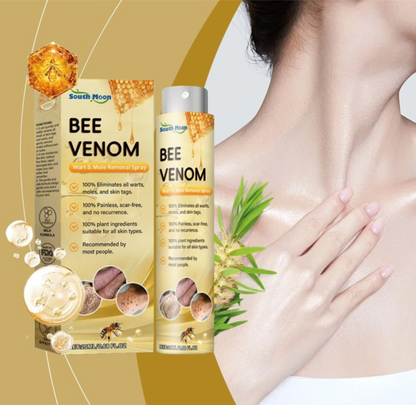 SOUTH MOON Bee Venom Wart Removal Support Spray – Gentle, Effective & Skin Repairing for All Warts (Genital & Body)
