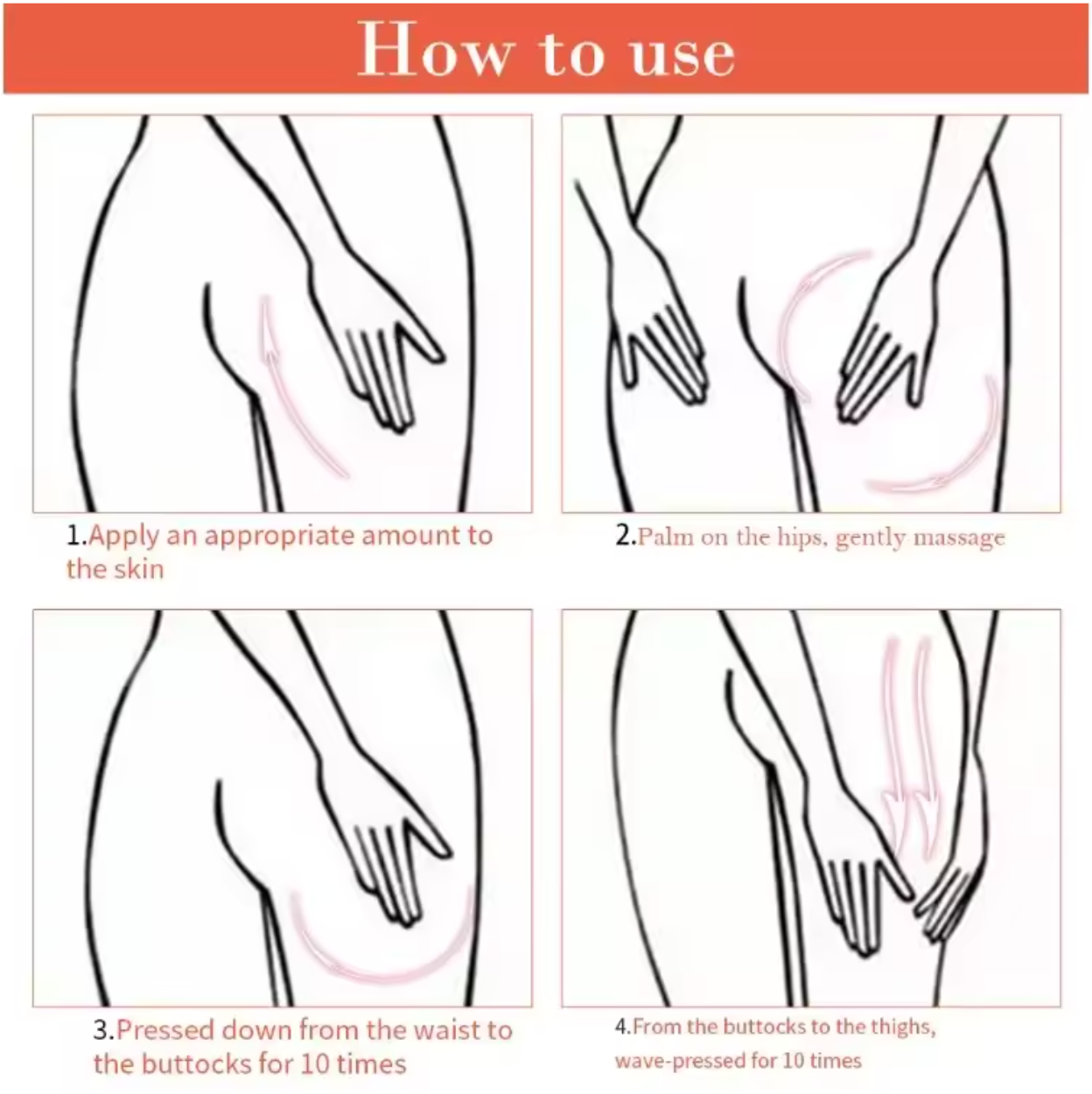 FTEENPLY Sexy Buttock Enlargement, Hip Lift, and Firming Massage Cream 30g