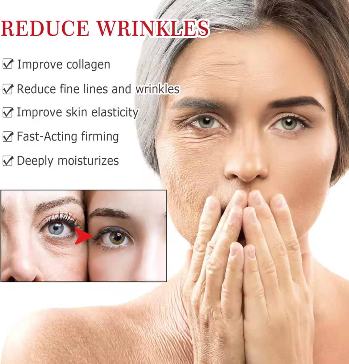 EELHOE Deep Hydrating, Softening Anti-Aging and Anti-Wrinkle, Skin Rejuvenating Skin Facial Repair Cream 75 ml