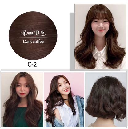 MEIDU 3-in-1 White To Black Hair Dye Shampoo – Natural Herbal Black Hair Color & Conditioner