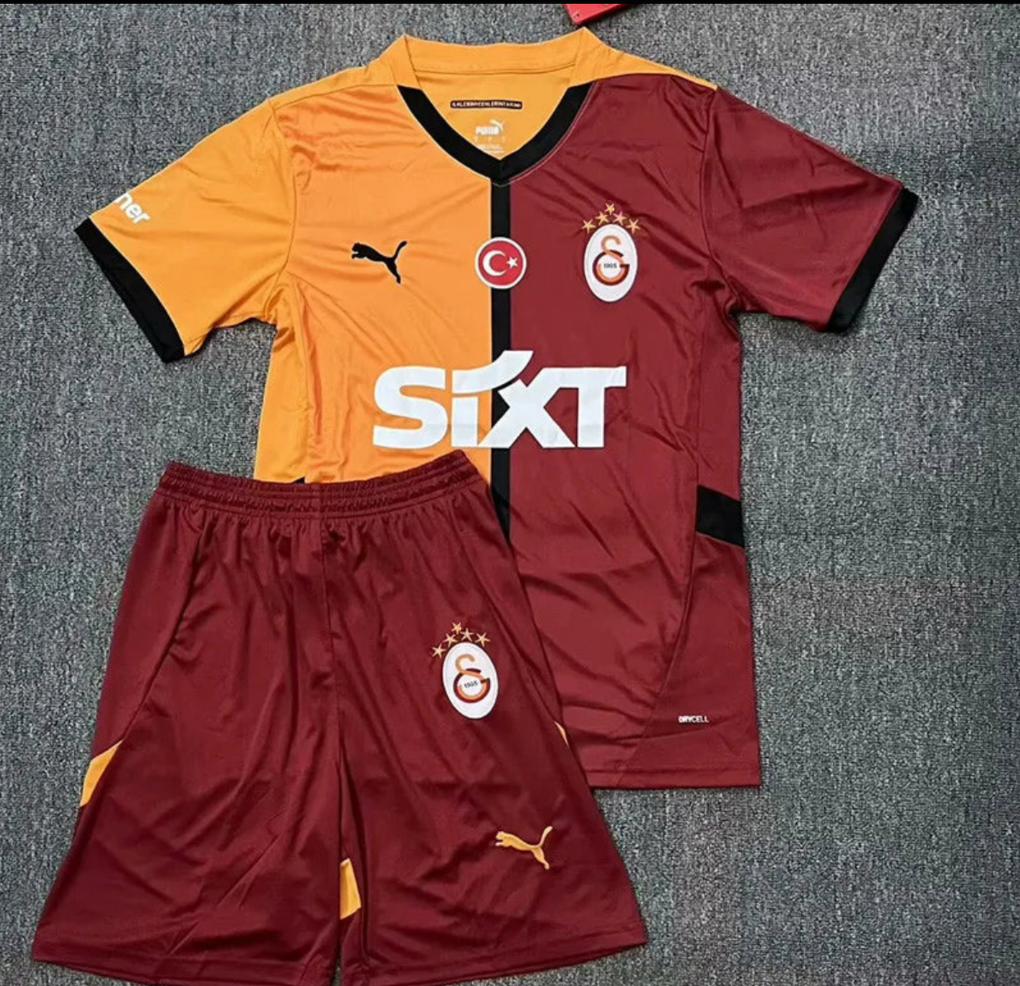 2025 Galatasaray Home Kids Player Version Soccer Jersey - Osimhen Jersey