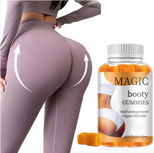 Hip-lifting Gummy - Cubes Bigger Hip and Butt Lifter Booster Enlargement Gummies Pour Les Fesses En Sachet BBL Gummies