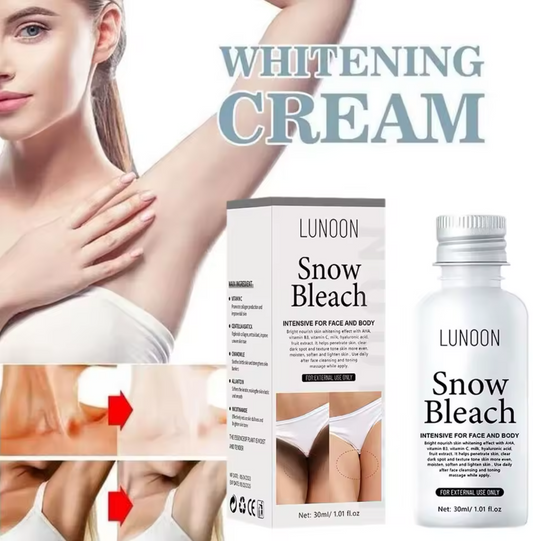 LUNOON Whitening Cream Private Parts Underarm Bleaching Serum Whiten Butt Knee Brighten Inner Thigh Intimate Parts Dark Remove Melanin