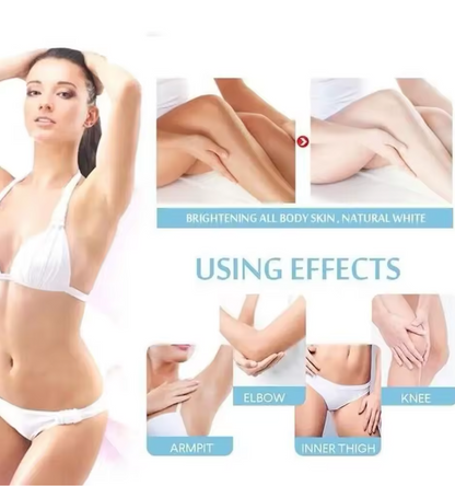 LUNOON Whitening Cream Private Parts Underarm Bleaching Serum Whiten Butt Knee Brighten Inner Thigh Intimate Parts Dark Remove Melanin