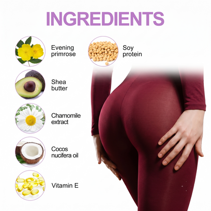 Elaimei Premium Butt Enhancement Cream - Advanced Collagen Booster, Lower Body Plumping & Ultimate Hip Firming Treatment (80g)