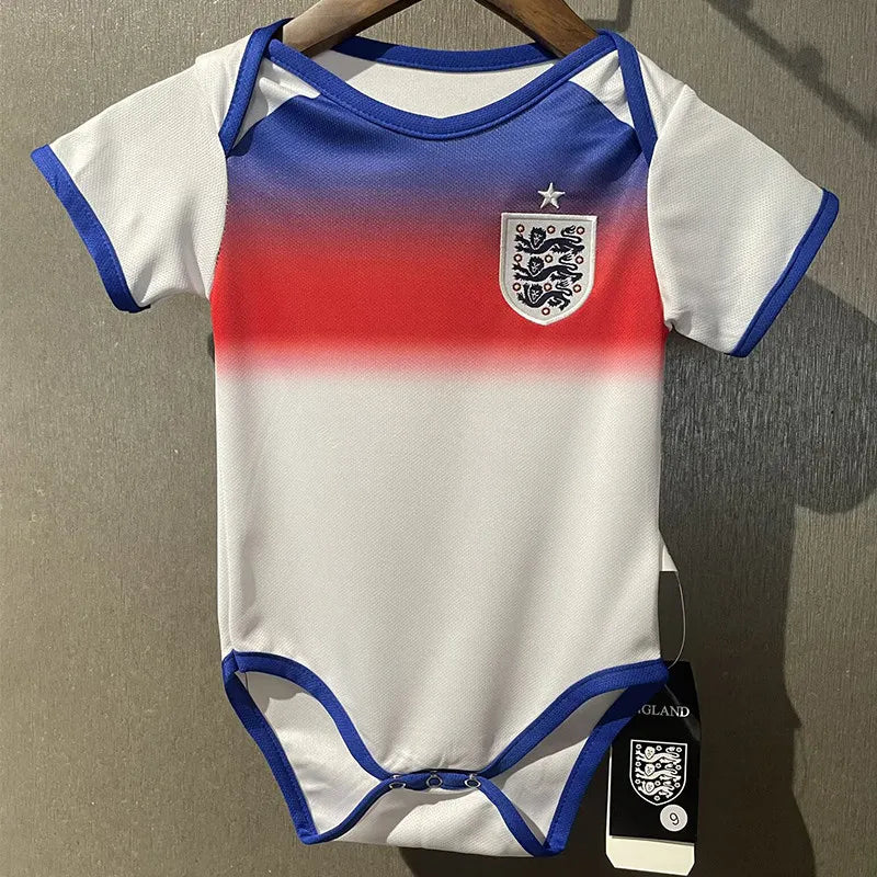 2025-26 England Home Baby Player Soccer Jersey Suit - England Baby Kit