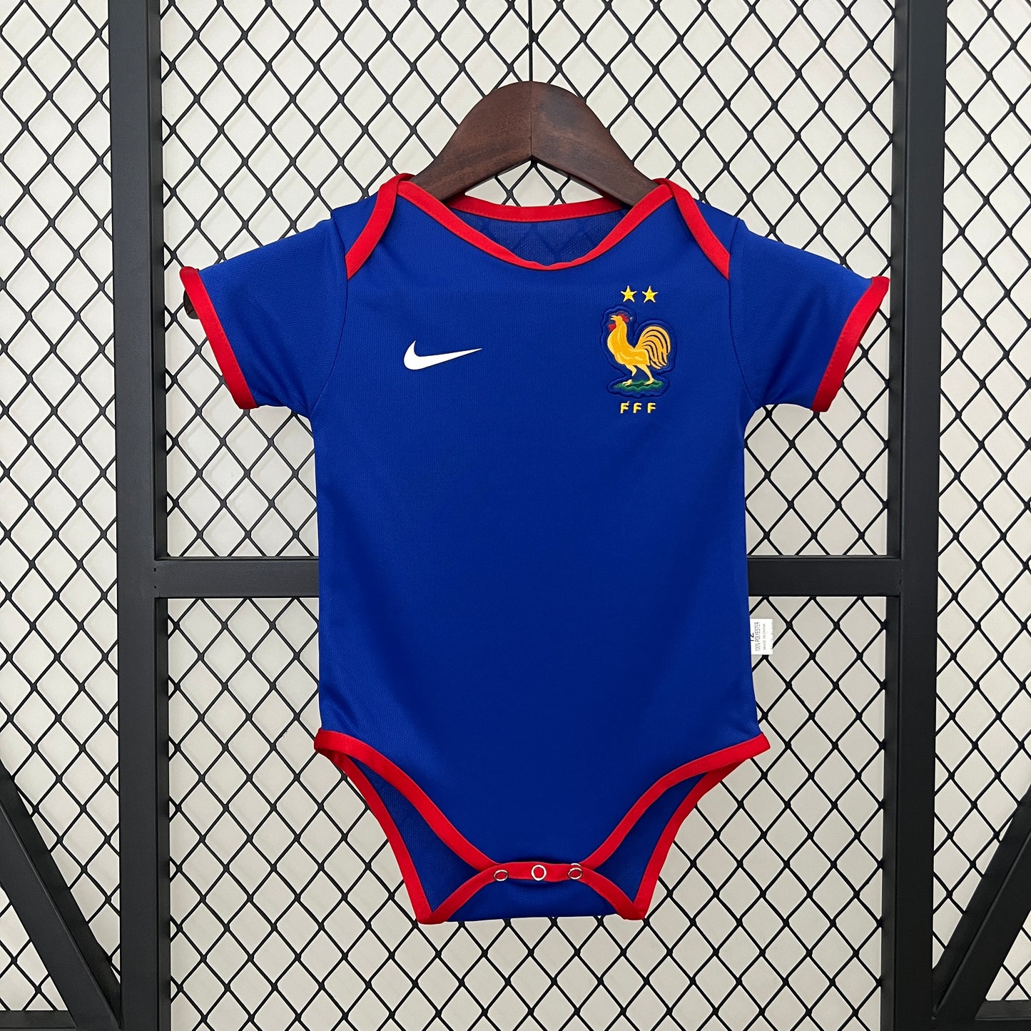 2025-26 France Home Baby Player Soccer Jersey Suit - France Baby Kit