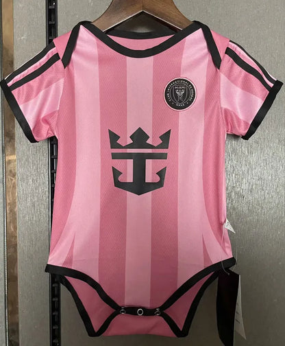 2025-26 Inter Miami Home Baby Player Soccer Jersey Suit - Inter Miami Baby Kit
