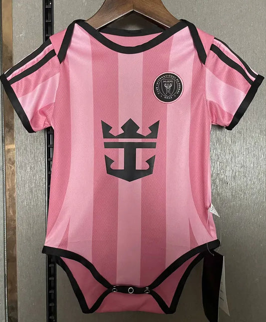 2025-26 Inter Miami Home Baby Player Soccer Jersey Suit - Inter Miami Baby Kit