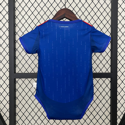 2025-26 Italy Home Baby Player Soccer Jersey Suit - Italy Baby Kit