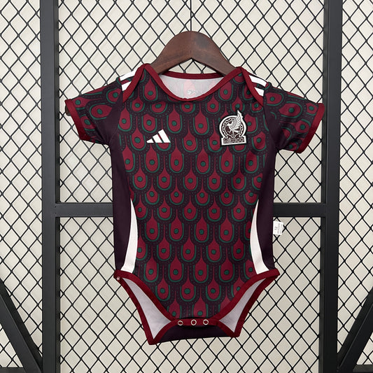 2025-26 Mexico Home Baby Player Soccer Jersey Suit - Mexico Baby Kit